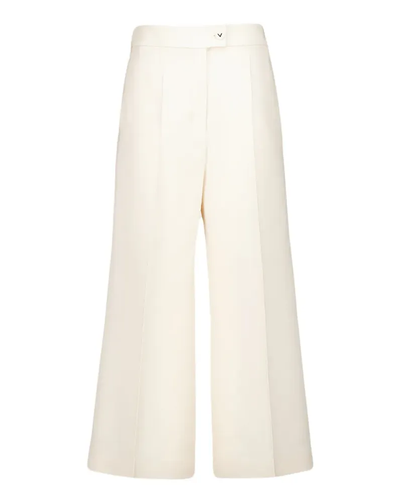 Valentino Garavani pressed-crease trousers - Nude Nude