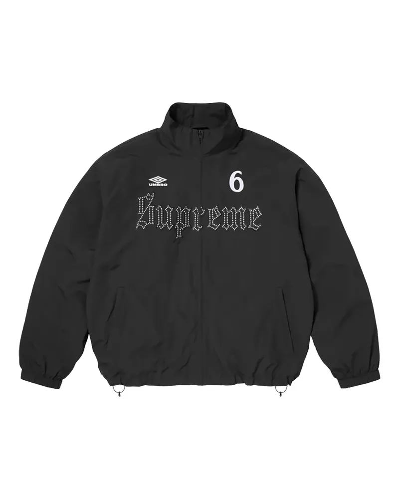 Supreme Being x Umbro® rhinestone-embellished jacket - Schwarz Schwarz