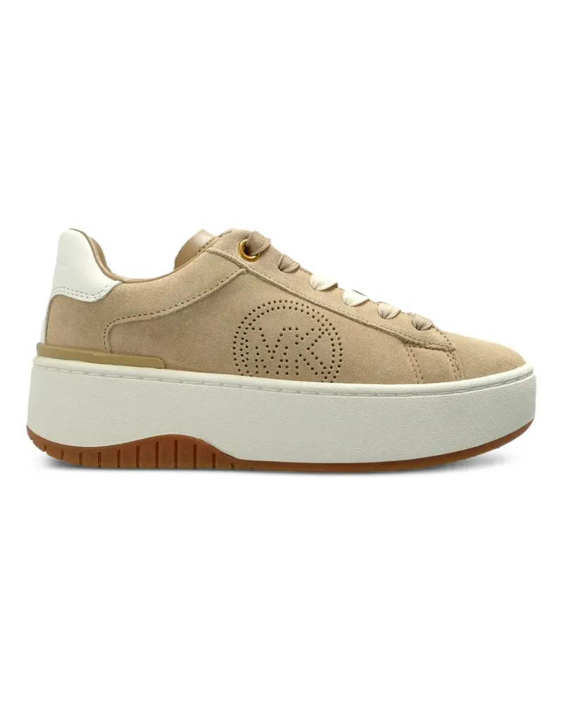 Michael Kors Dottie Sneakers mit perforiertem Logo - Nude Nude