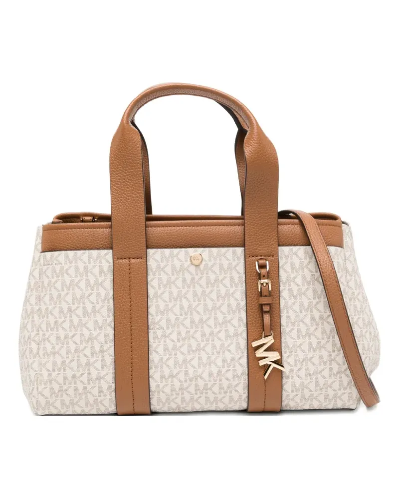 Michael Kors Kleine Romee Signature Tasche mit Logo - Nude Nude