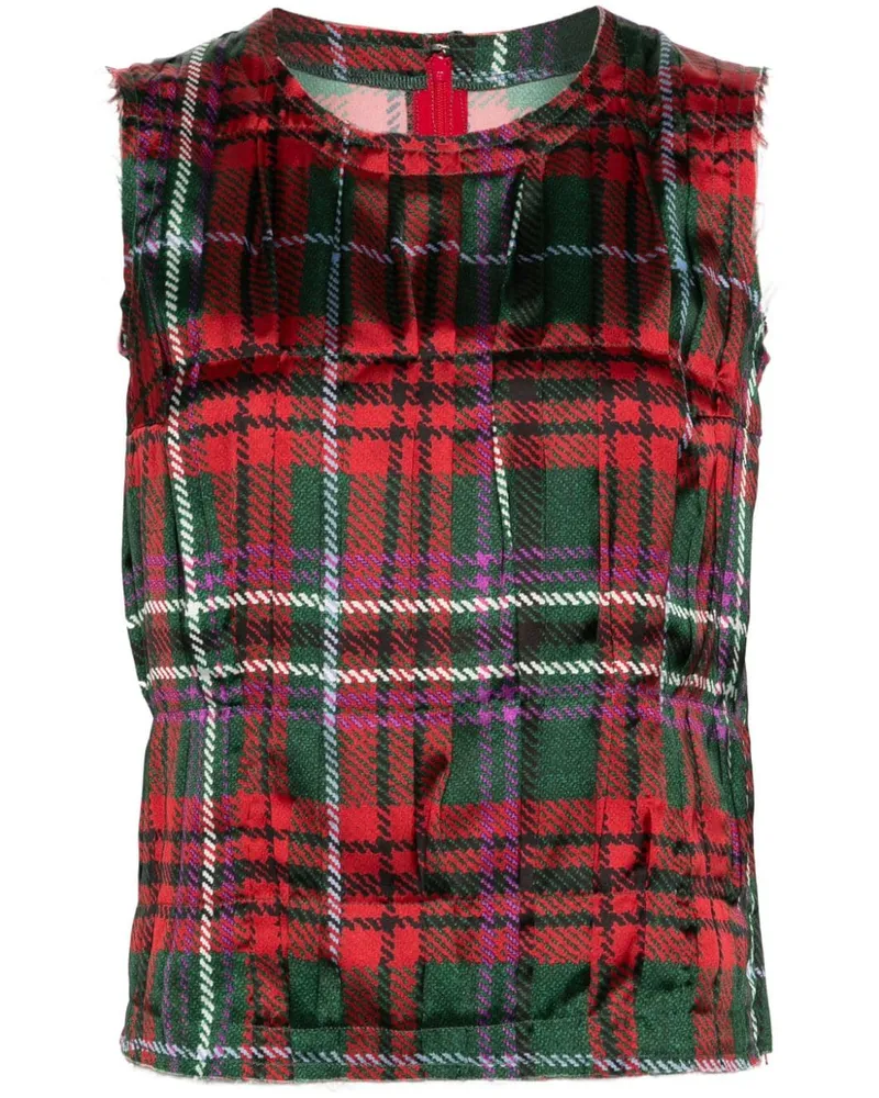 Comme des Garçons Tanktop mit grafischem Print - Rot Rot