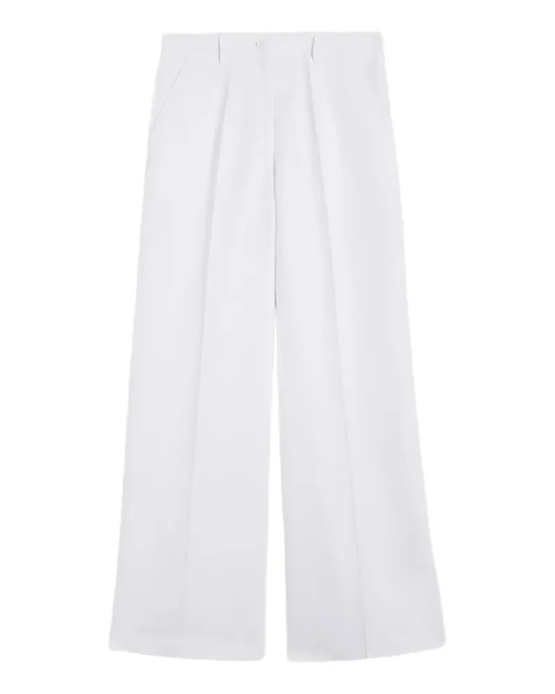 ASPESI Hose mit geradem Bein - Weiß Weiß