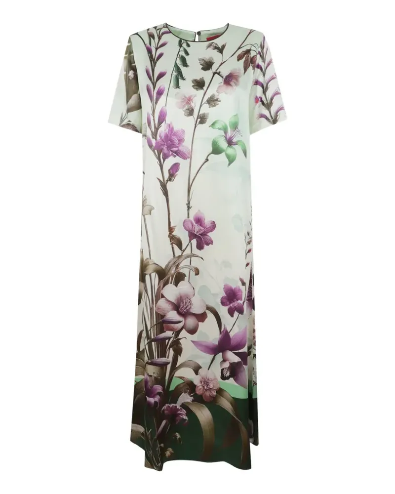 For Restless Sleepers Criso floral dress - Grün Grün