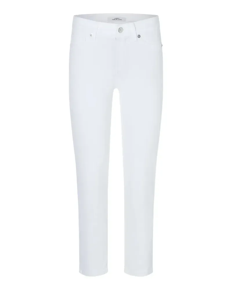 Cambio Piper slim-fit denim jeans - Weiß Weiß