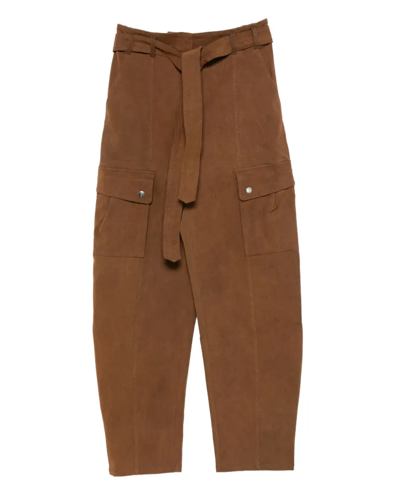 ANDAMANE Cargohose mit Gürtel - Braun Braun