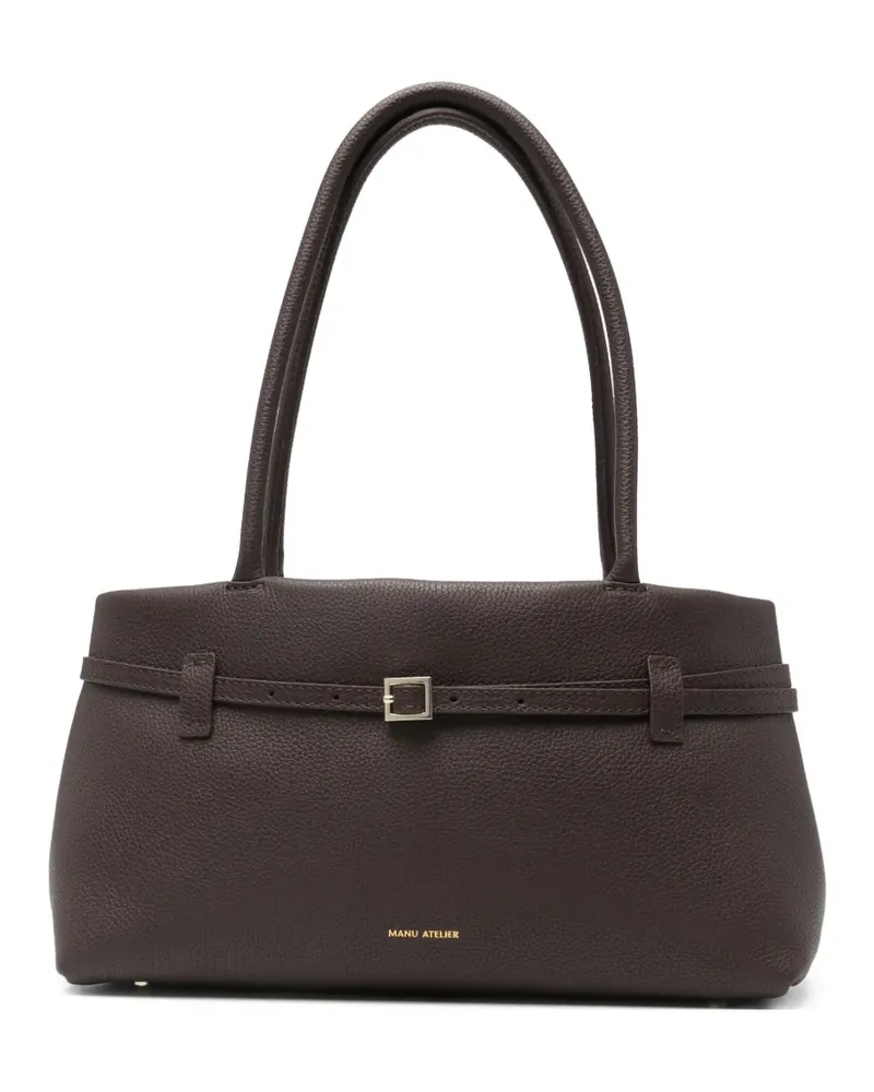 Manu Atelier Le Cambon East West Schultertasche - Braun Braun