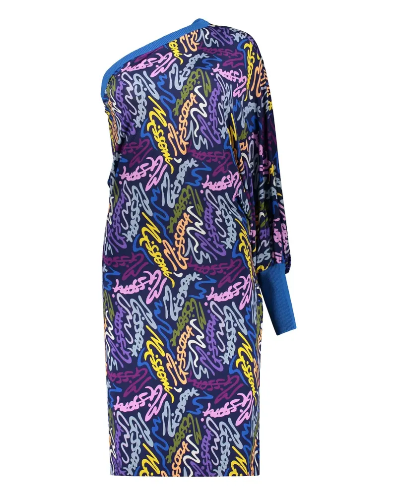 Missoni Einschultriges Kleid - Blau Blau