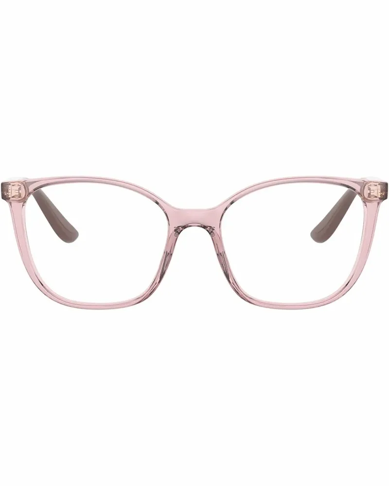 Vogue Brille mit Oversized-Gestell - Braun Braun