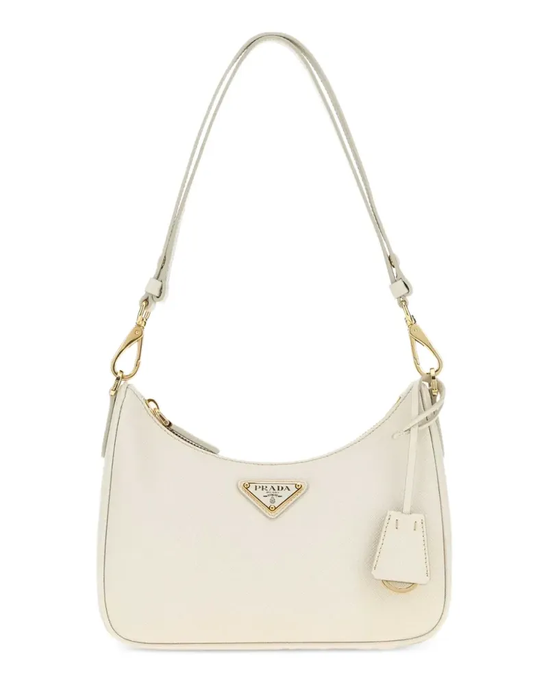 Prada Saffiano leather shoulder bag - Nude Nude