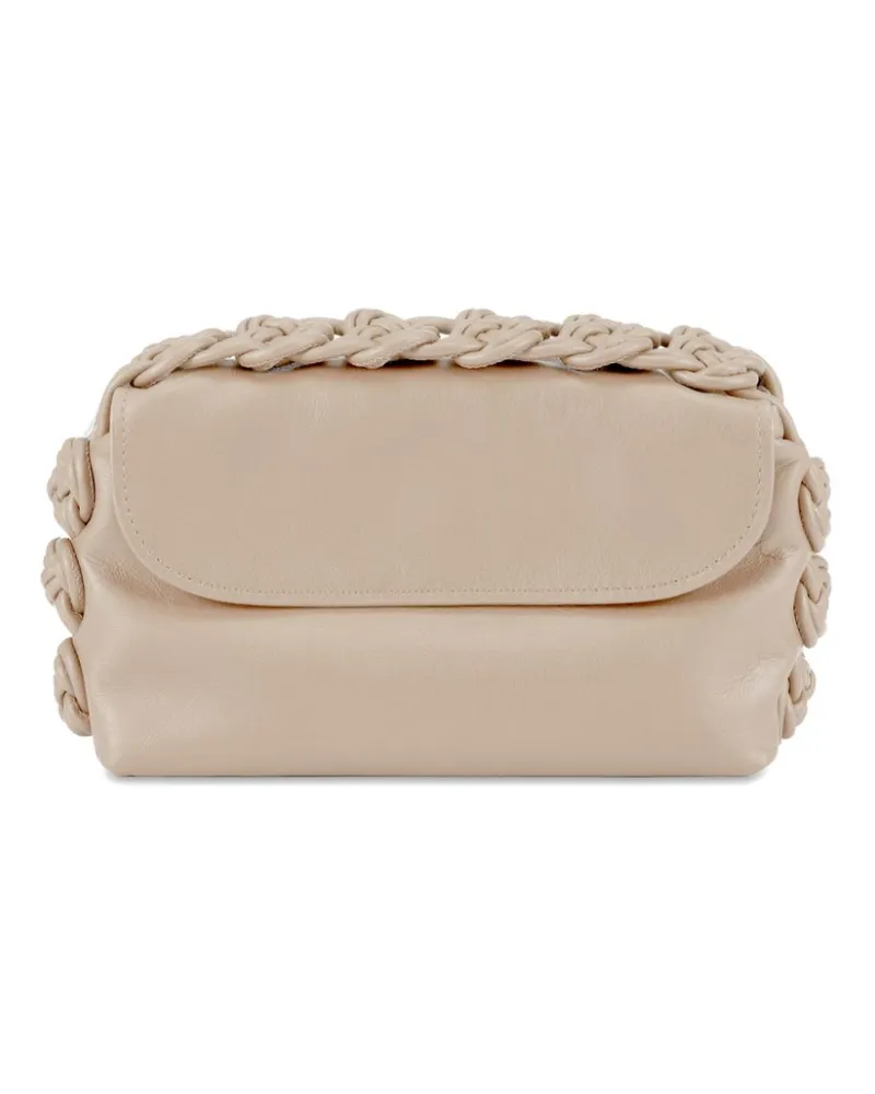 Shanghai Tang Rose Knot Clutch - Nude Nude