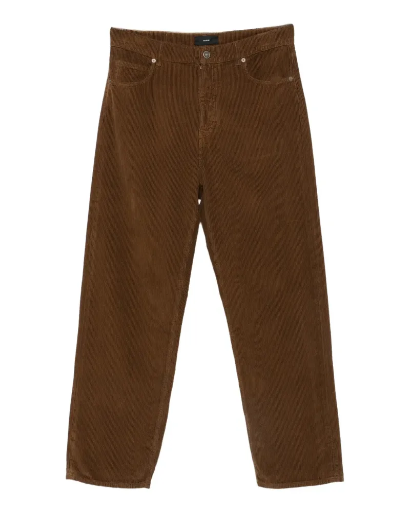 Alanui Cordhose mit Logo-Patch - Braun Braun