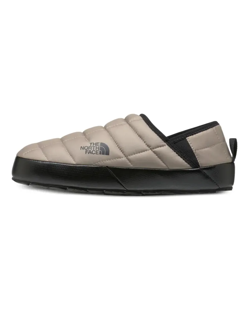 The North Face quilted mules - Grau Grau