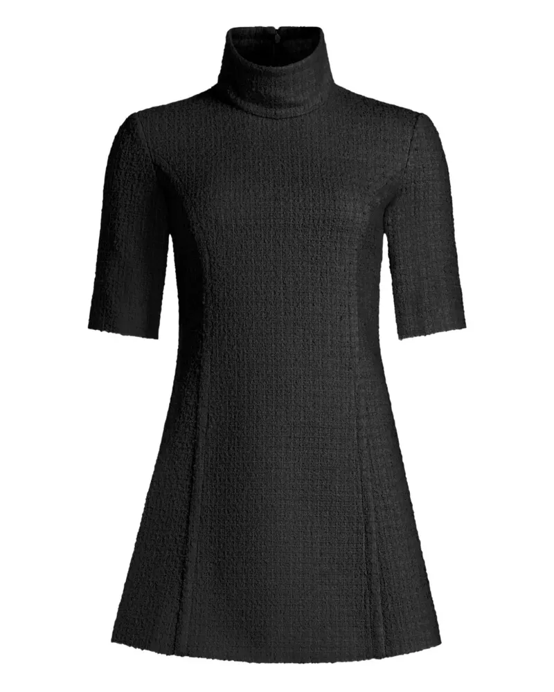 Patou Minikleid in A-Linie - Schwarz Schwarz