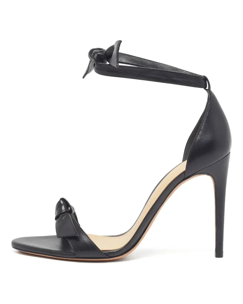 Alexandre Birman Clarita Sandalen mit Schleife - Schwarz Schwarz