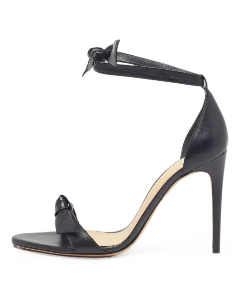 Alexandre Birman Clarita bow ankle-strap sandals - Schwarz Schwarz