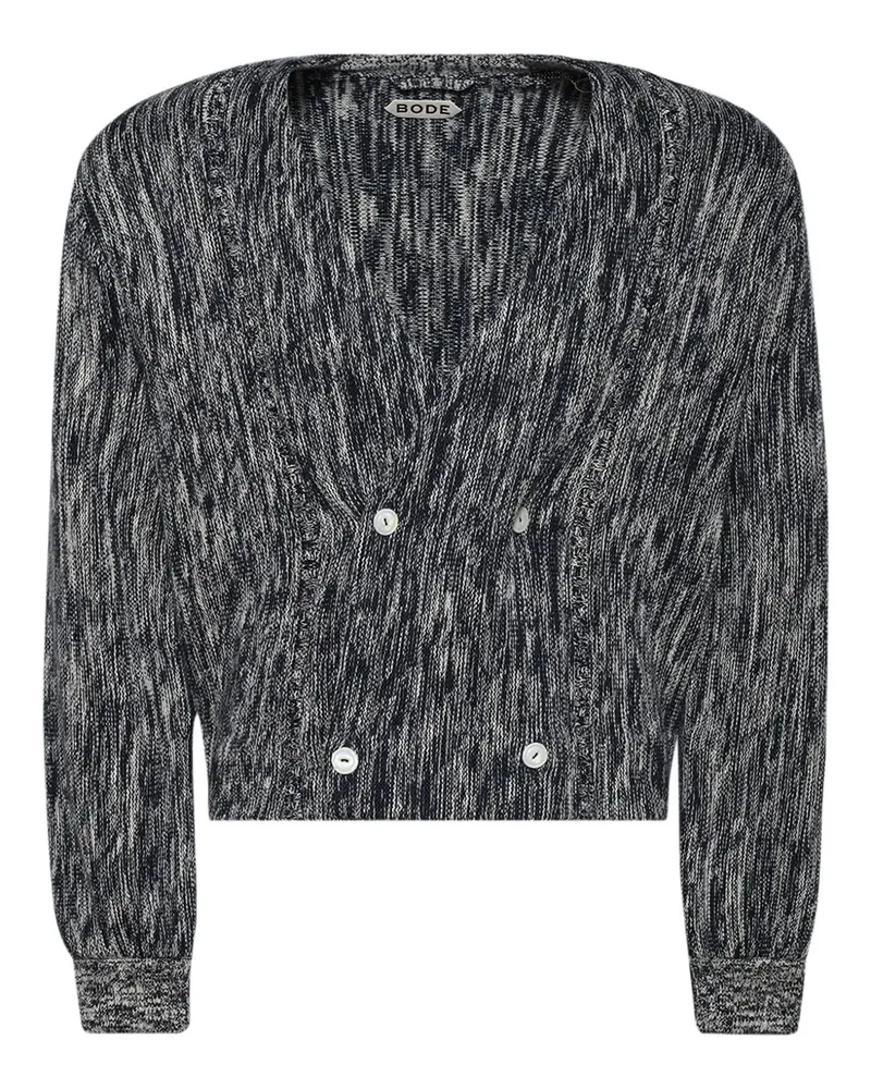 BODE Doppelreihiger Cardigan - Blau Blau