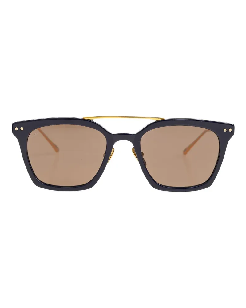 Leisure Society Thorsen LX geometric bar sunglasses - Blau Blau