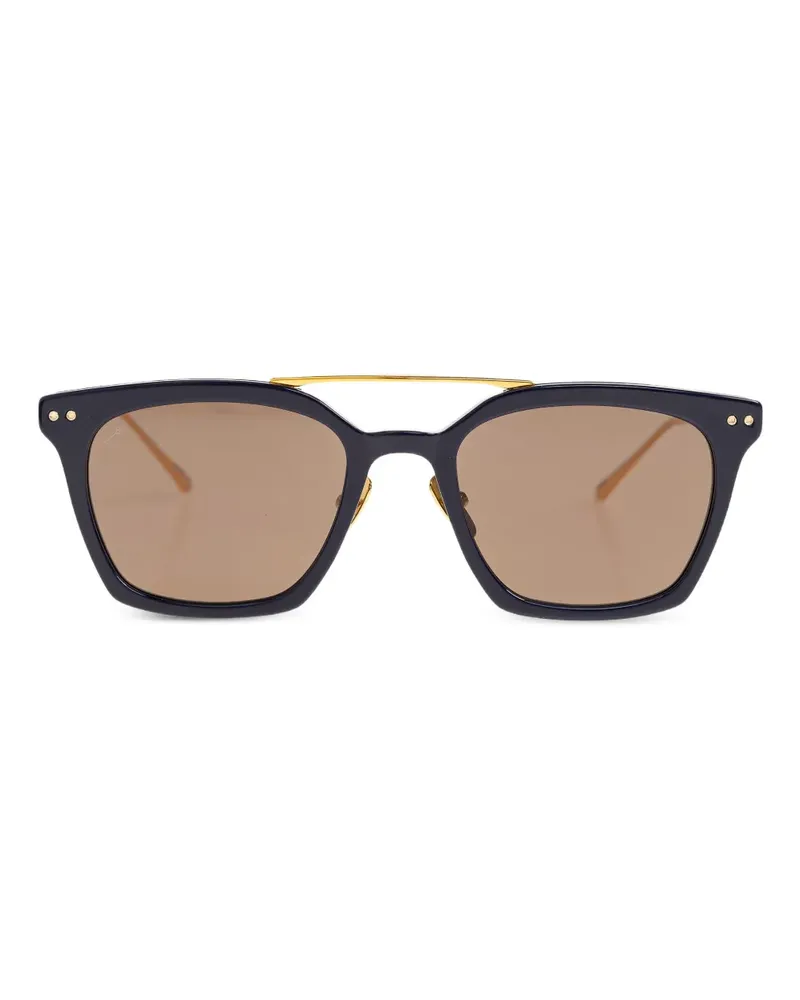 Leisure Society Thorsen LX geometric bar sunglasses - Blau Blau