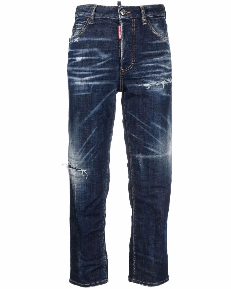 Dsquared2 Jeans mit geradem Bein - Blau Blau
