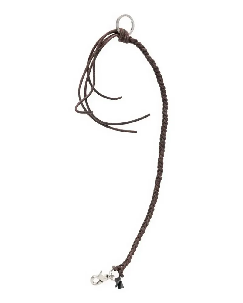 Our Legacy braided keyring - Braun Braun