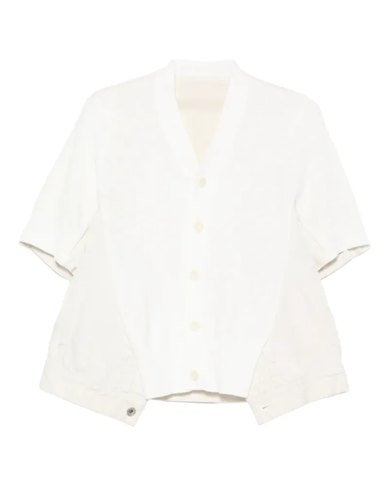 Sacai Geknöpfter Cardigan - Nude Nude