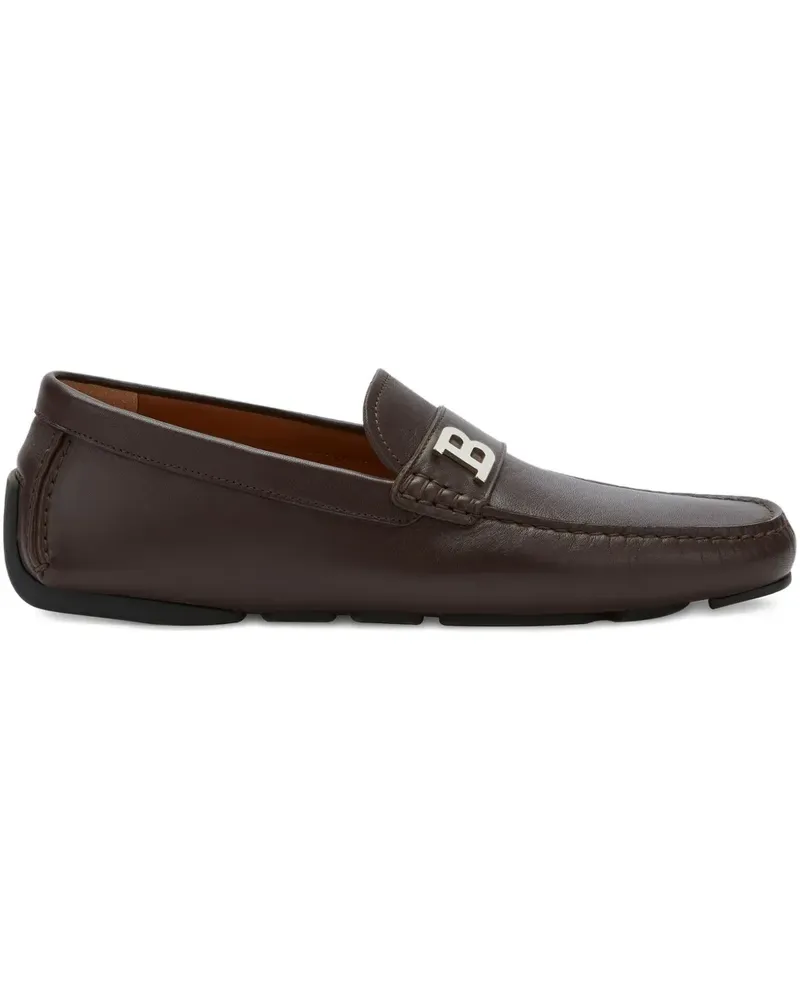 Bally Loafer mit Sattelriemen - Braun Braun