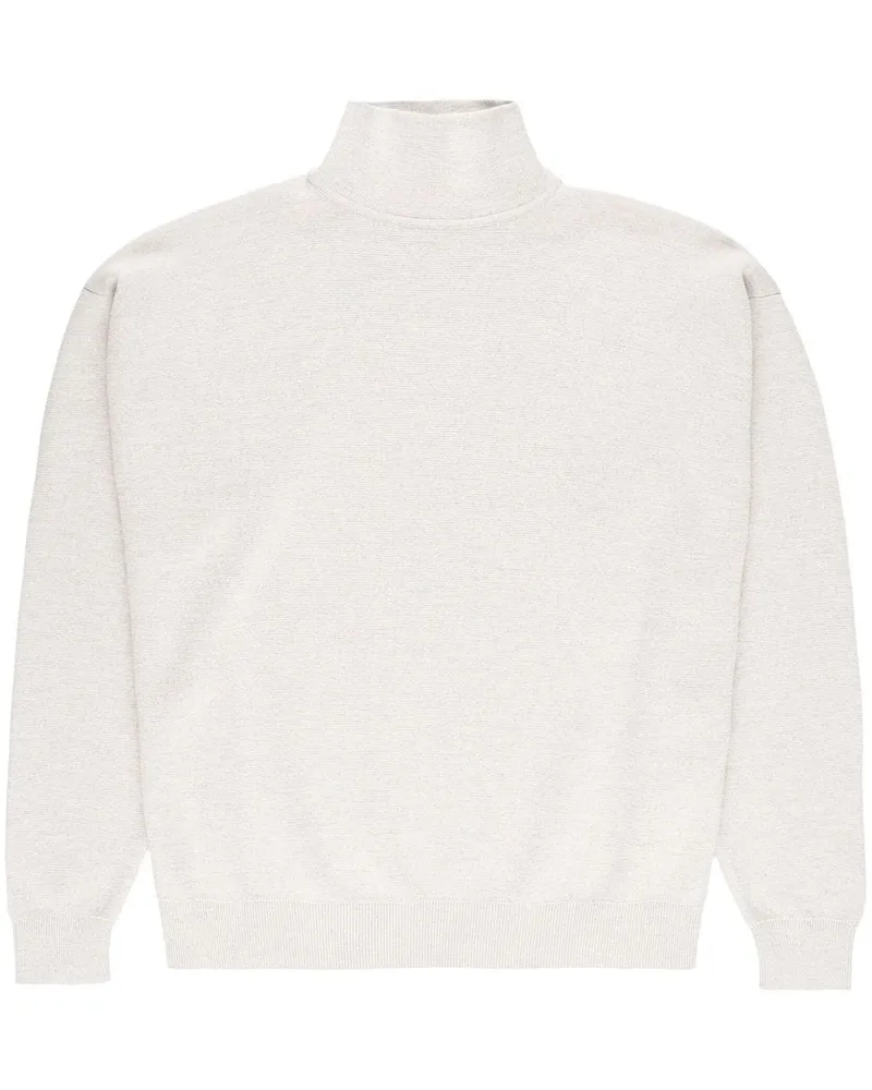 Fear of God Gestrickter Rollkragenpullover - Weiß Weiß