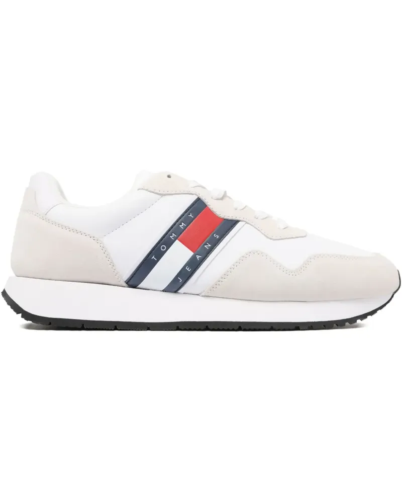 Tommy Hilfiger Sneakers aus Leder - Weiß Weiß