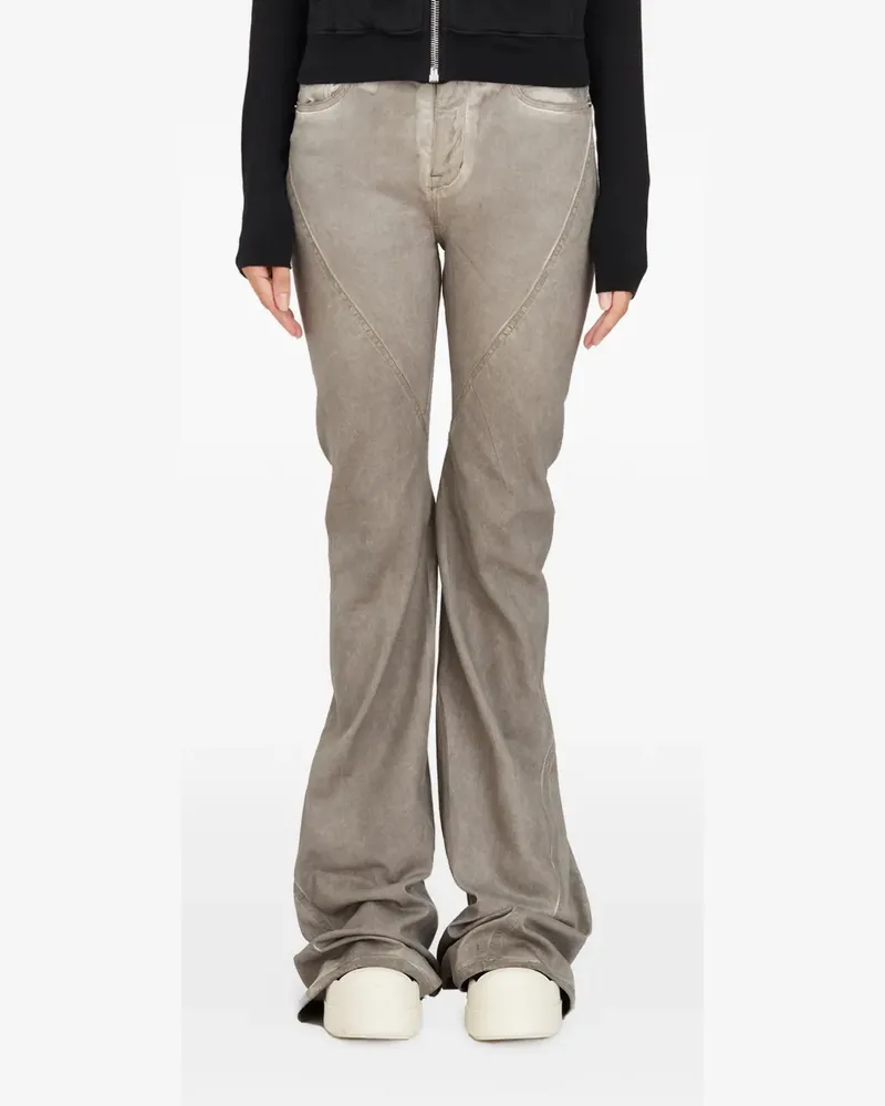 Rick Owens Bias bootcut jeans - Grau Grau