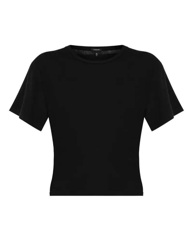R13 Klassisches T-Shirt - Schwarz Schwarz