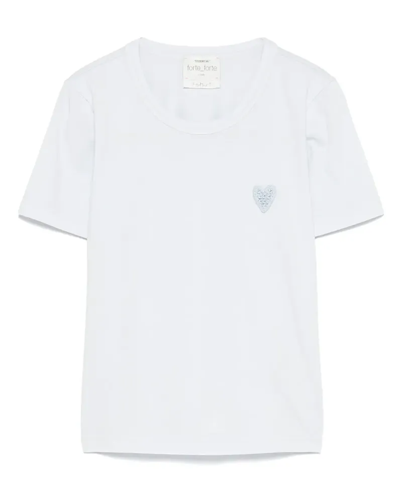 forte_forte Klassisches T-Shirt - Blau Blau
