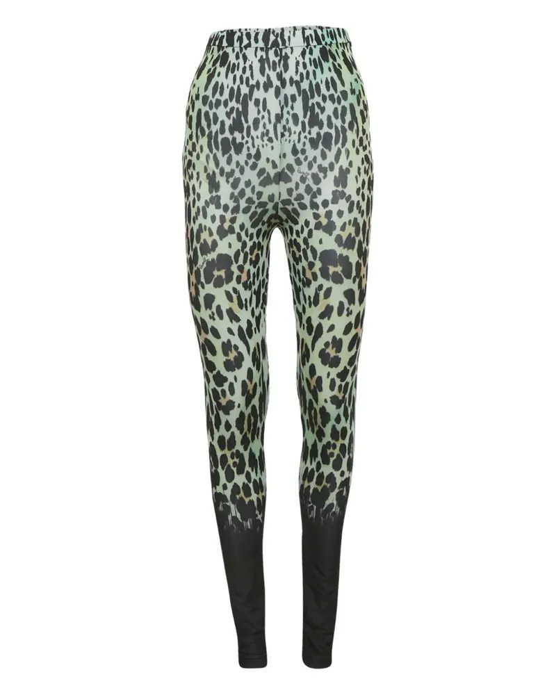 Roberto Cavalli animal-print leggings - Grün Grün