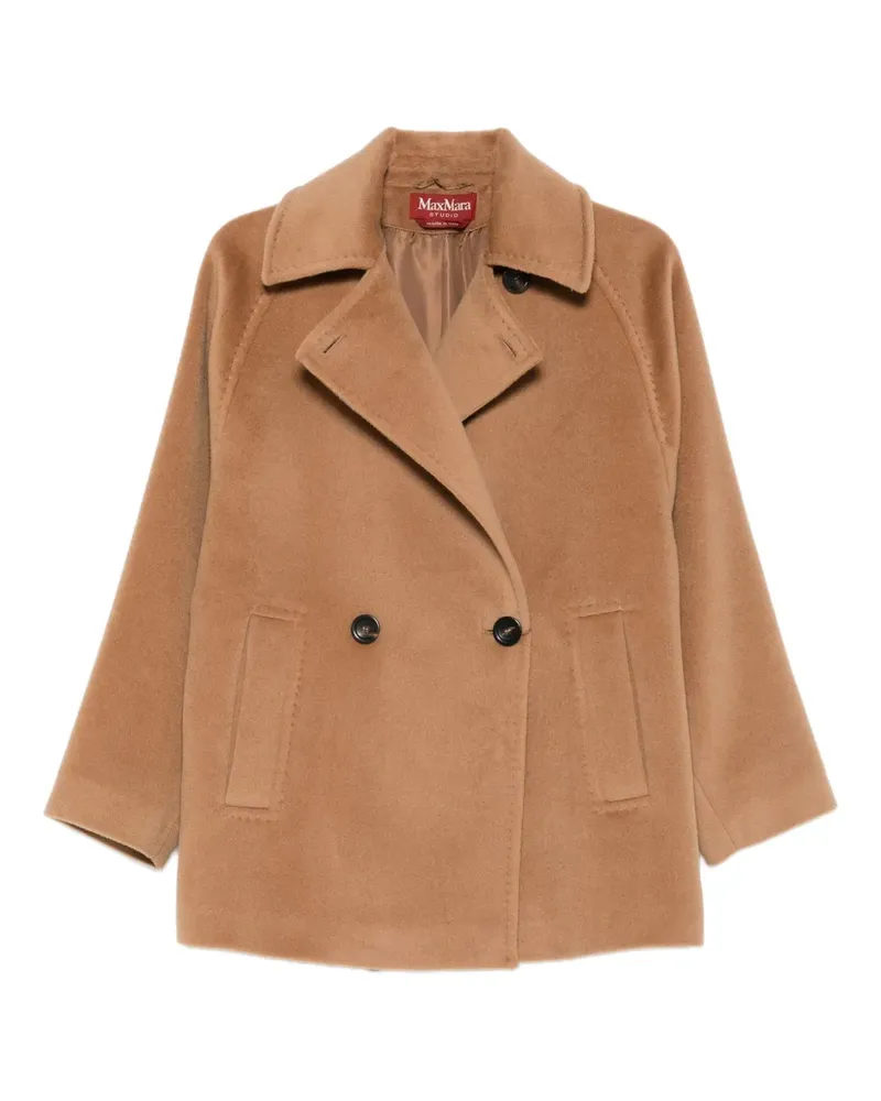 Max Mara Doppelreihiges Sakko - Braun Braun