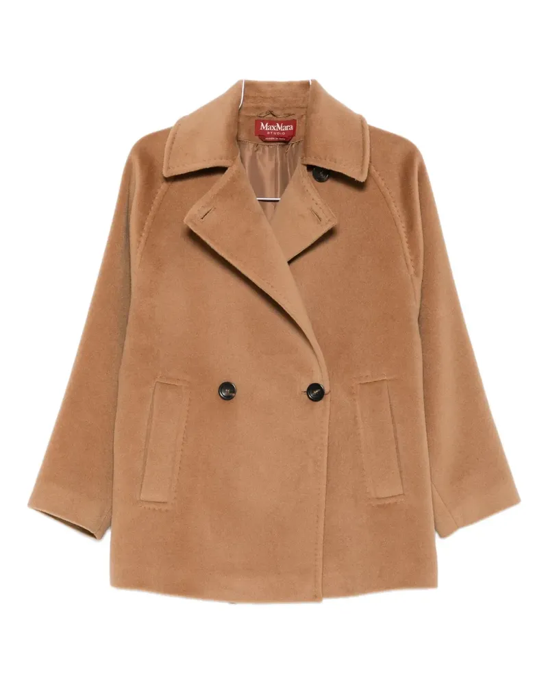 Max Mara double-breasted jacket - Braun Braun
