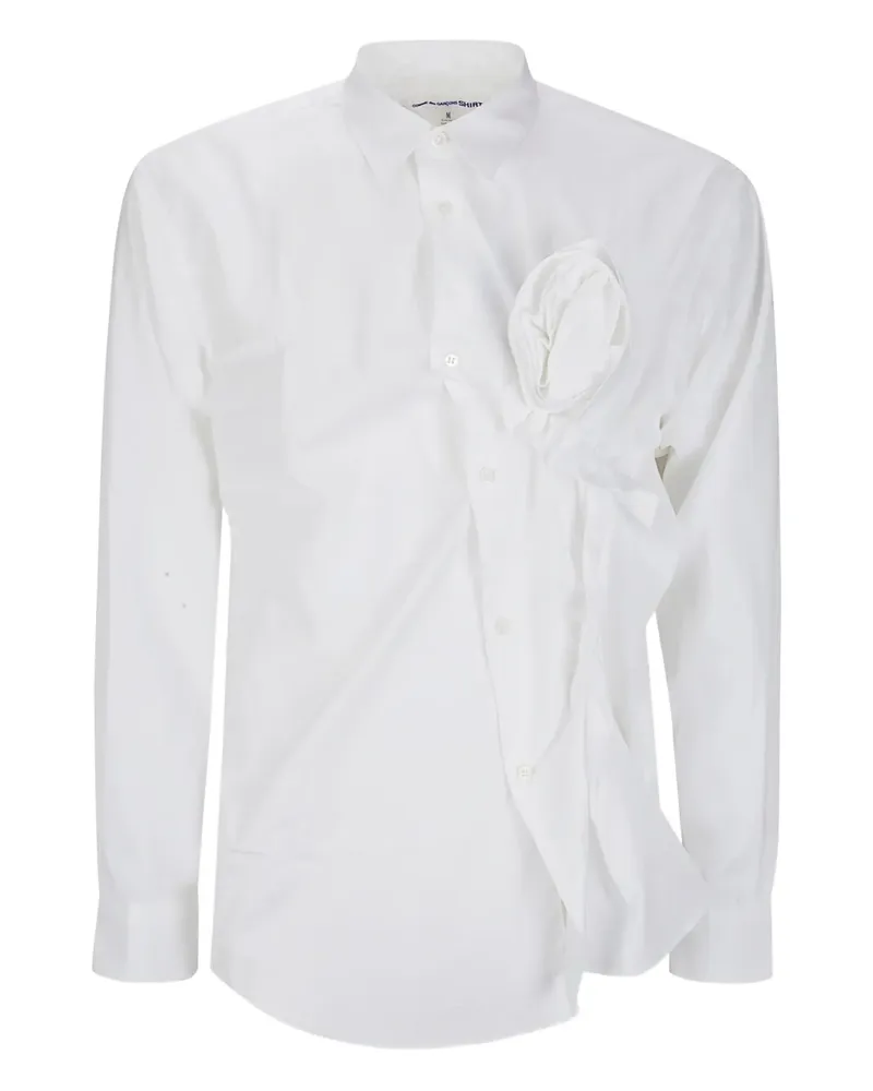 Comme des Garçons Klassisches Hemd - Weiß Weiß