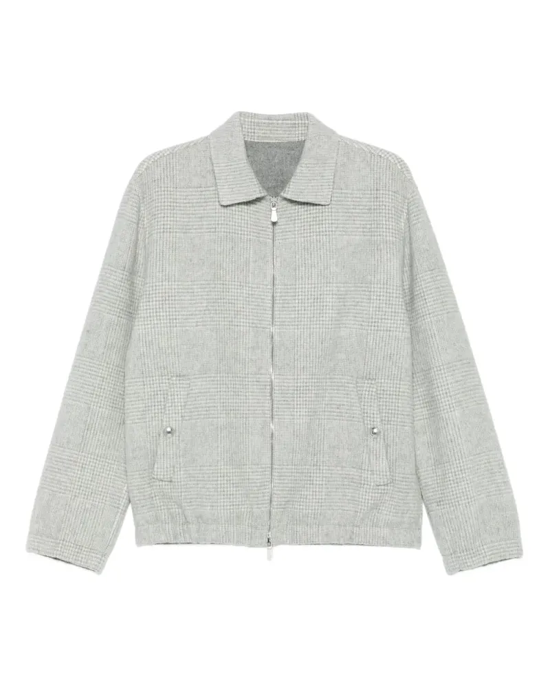 Eleventy Bomberjacke mit Reißverschluss - Grau Grau