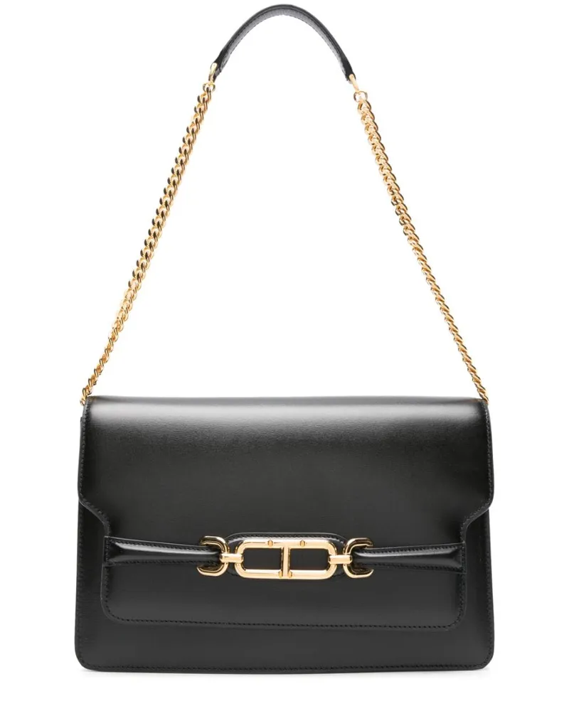 Tom Ford Mittelgroße Whitney Schultertasche - Schwarz Schwarz