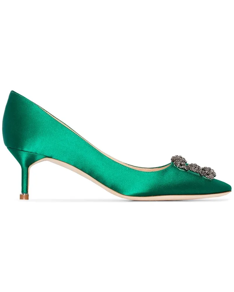 Manolo Blahnik Hangisi' Pumps - Grün Grün