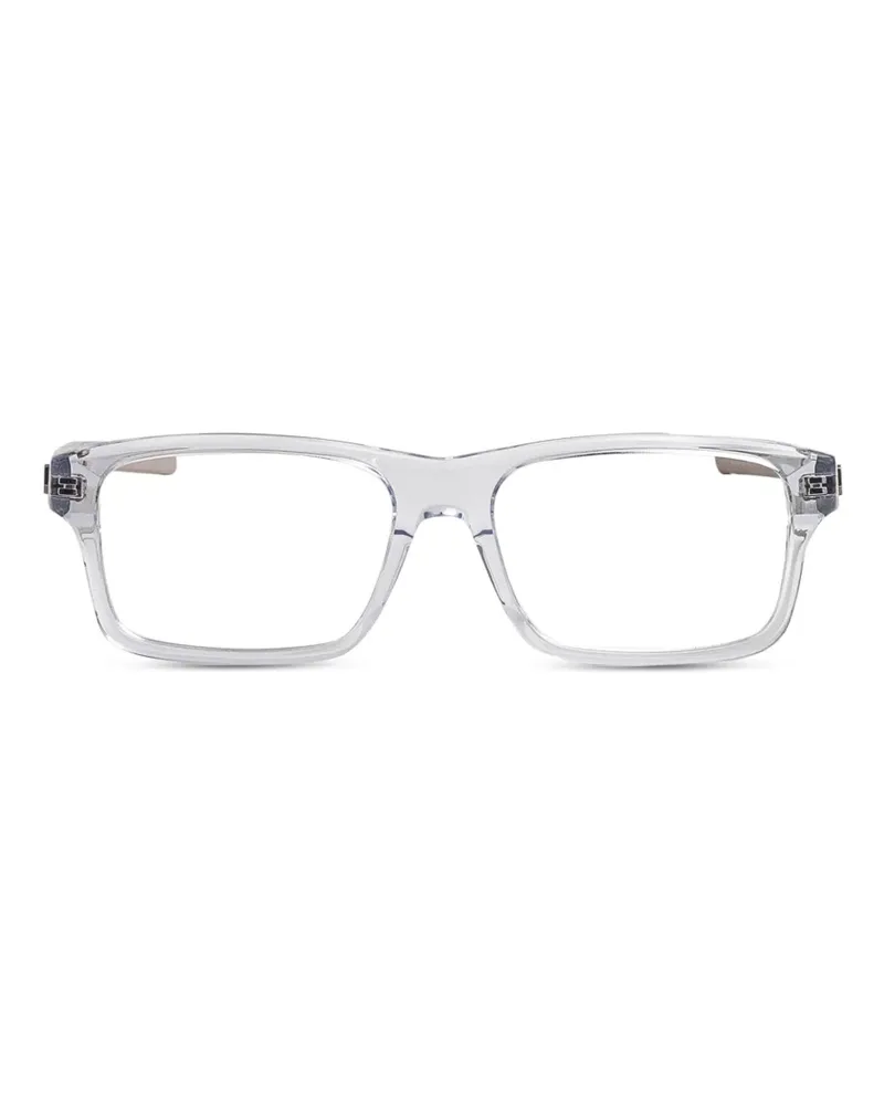 TAG Heuer rectangle-frame glasses - Grau Grau