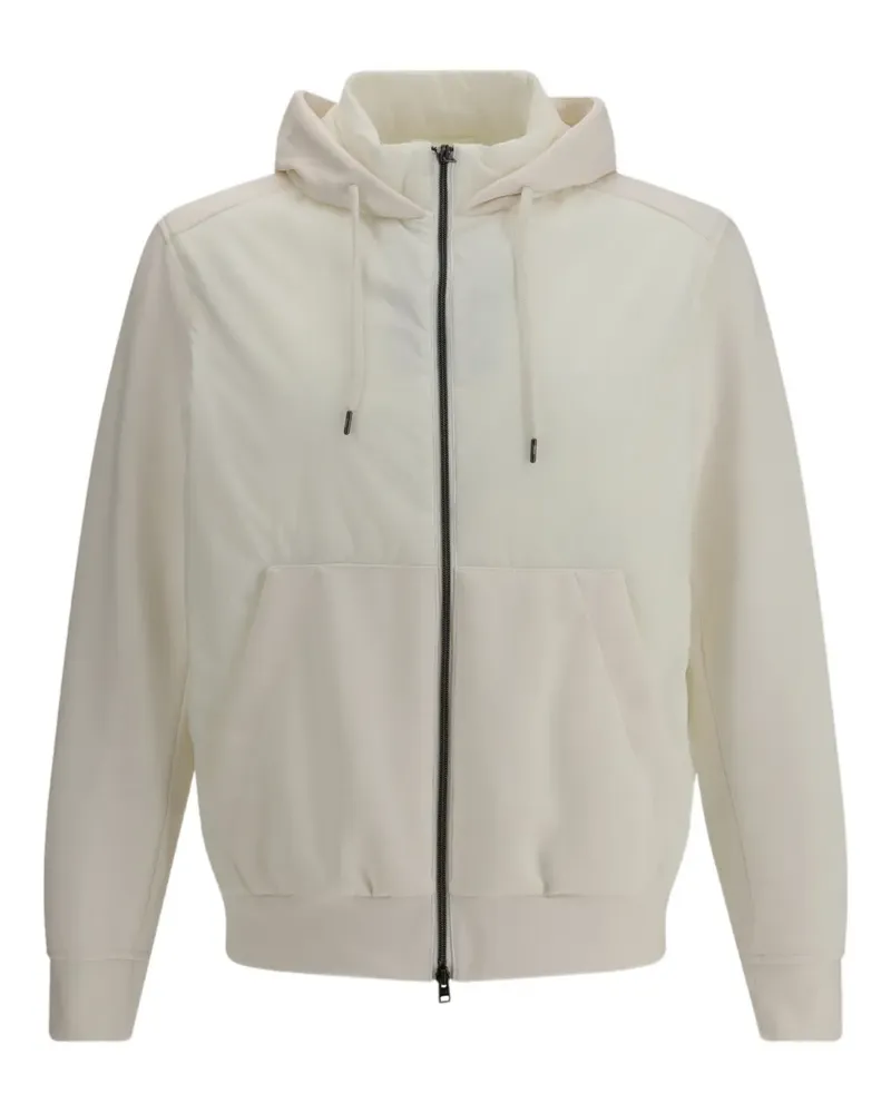 Herno hooded zip jacket - Weiß Weiß