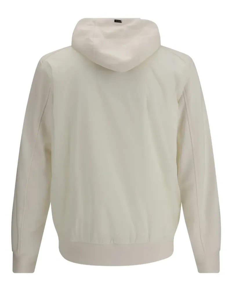 Herno hooded zip jacket - Weiß Weiß