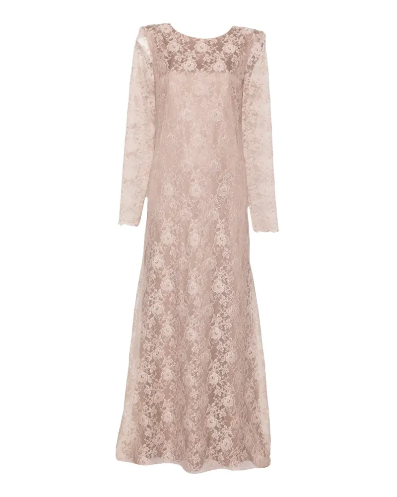D.EXTERIOR lace maxi dress - Braun Braun