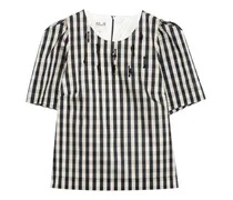 Minu Top mit Vichy-Karo - Blau