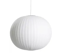 Große Nelson Ball Bubble Hängelampe - Weiß