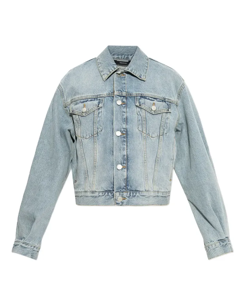 Haikure Simon cotton jacket - Blau Blau