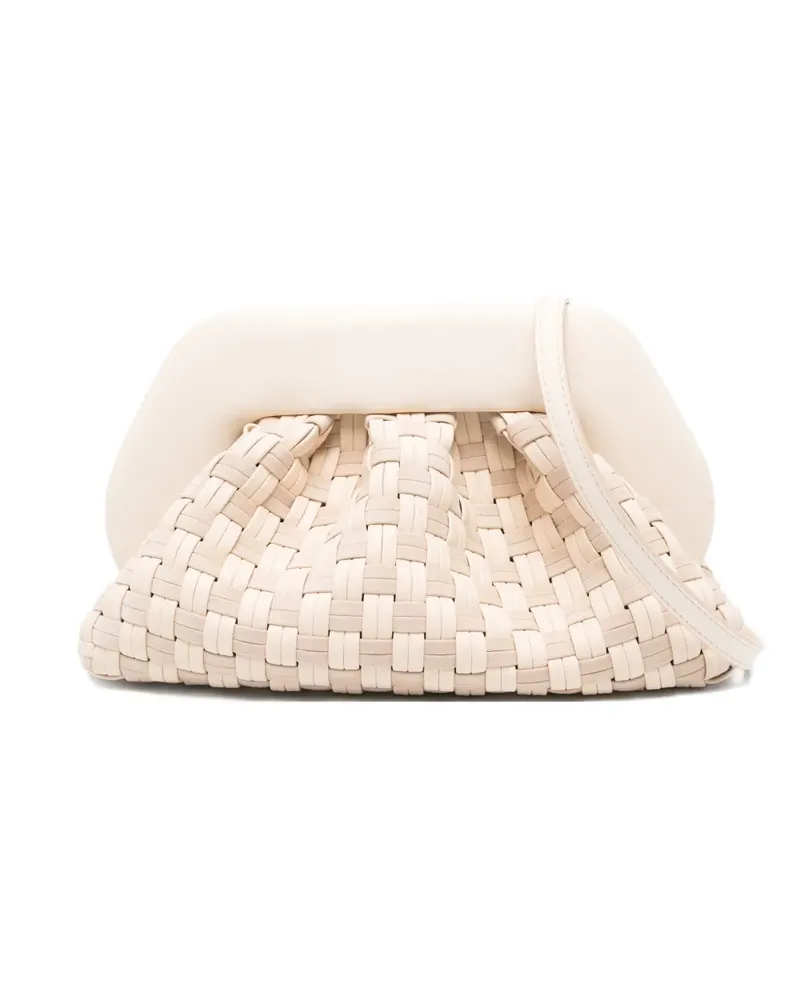THEMOIRÈ Gewebte Clutch - Nude Nude