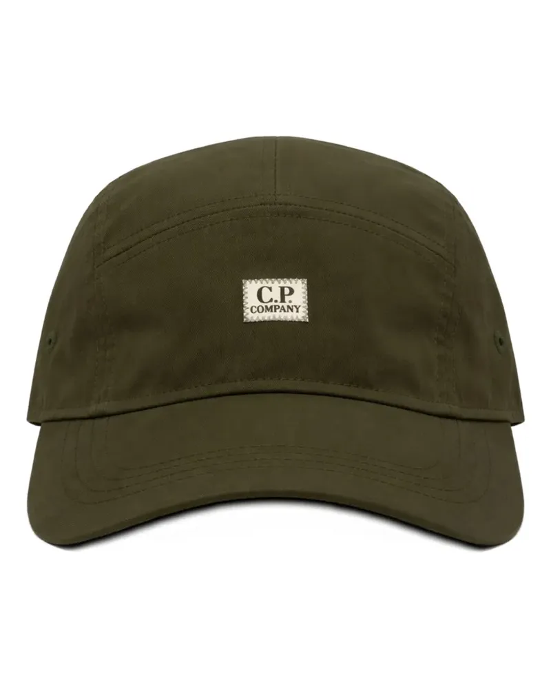C.P. Company logo-patch baseball cap - Grün Grün