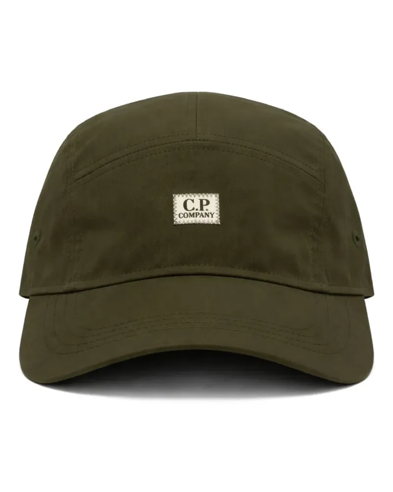 C.P. Company logo-patch baseball cap - Grün Grün