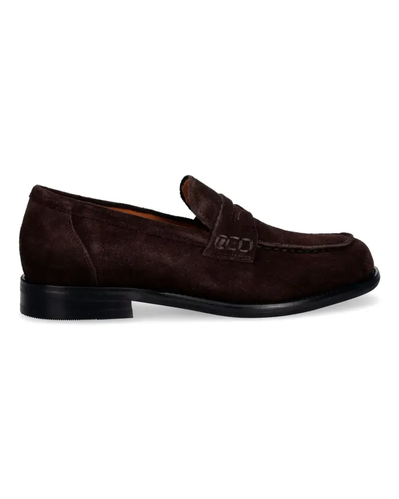 Vagabond Linn suede penny loafers - Braun Braun