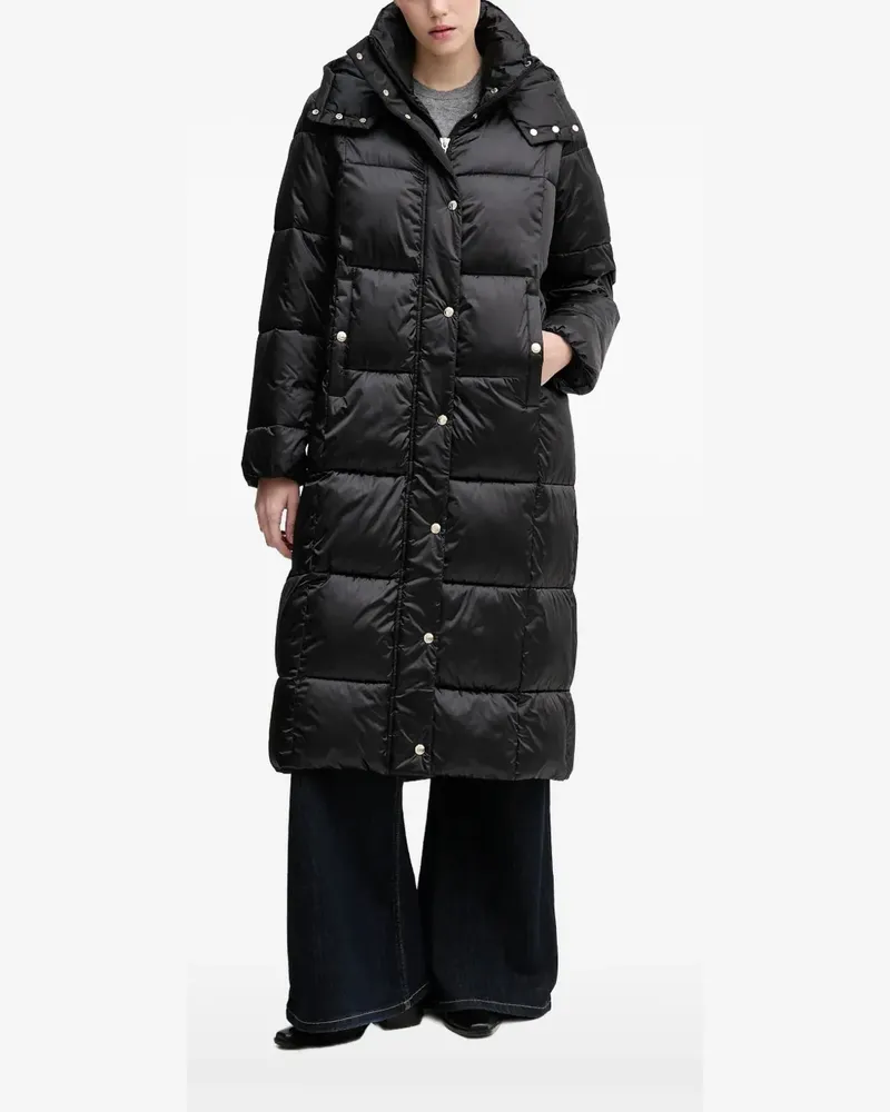 JOOP! Clarissa hooded-padded coat - Schwarz Schwarz
